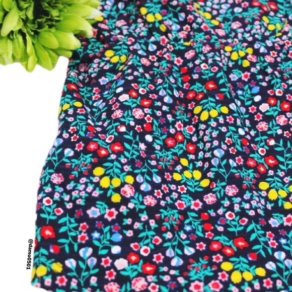 NWT Joe Fresh Ruffle Floral All Over Print Dress - Picture 3 of 8